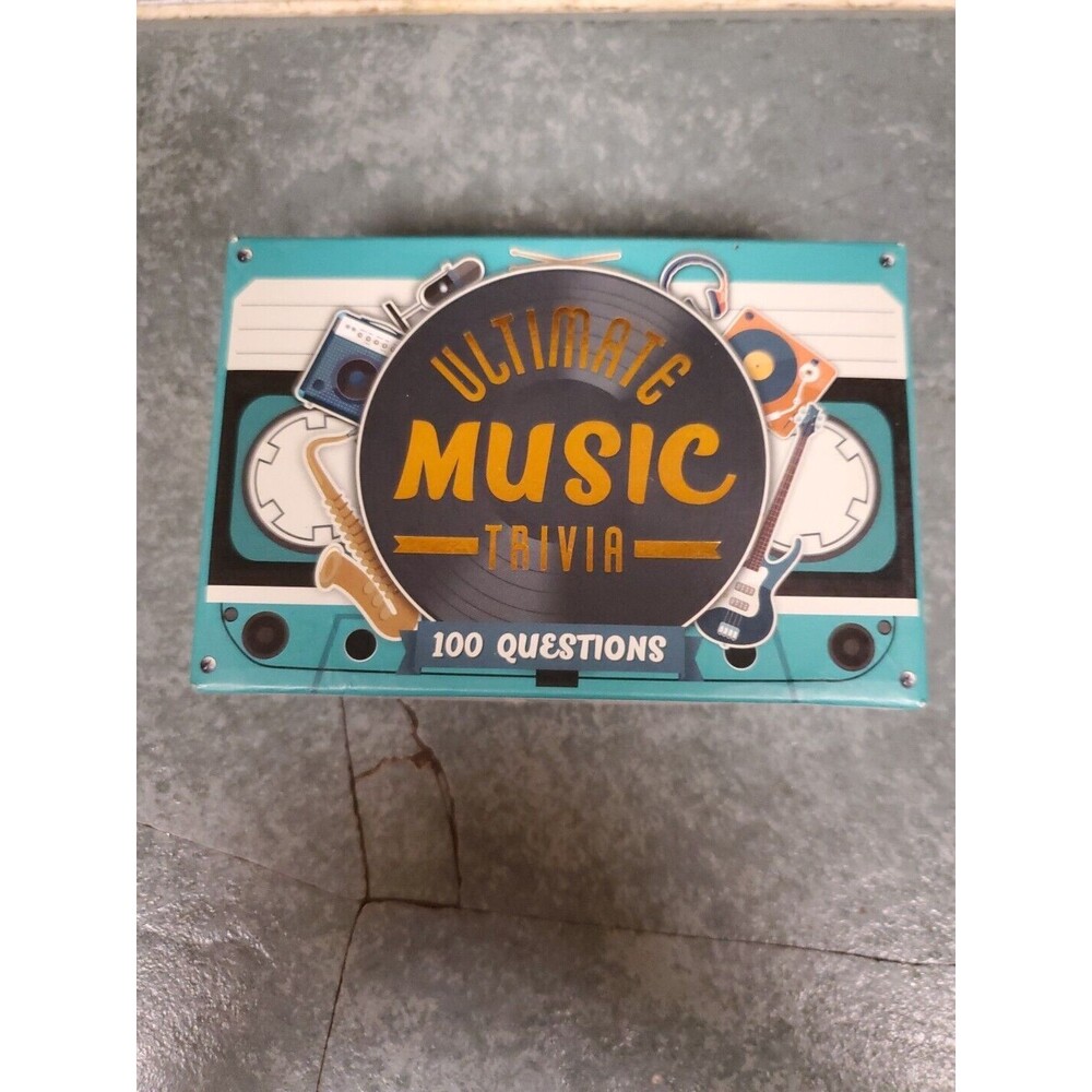 Ultimate Music Trivia Card Game By Gift Republic 2019